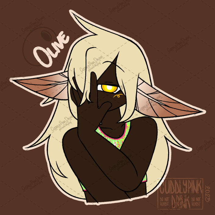 | Fluffy pen, black lineart, flat color, flat background |